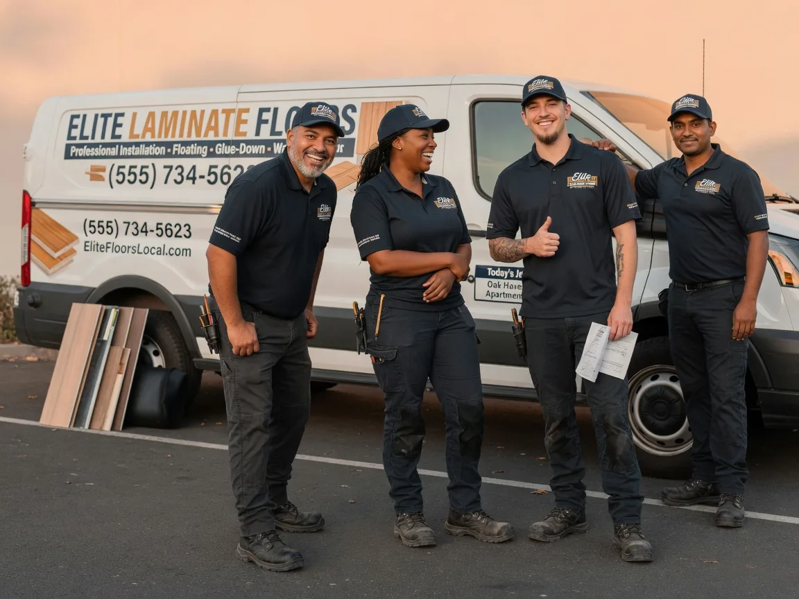 Laminate flooring installation company in Holland, TX